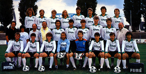 Mannschaftsfoto 1986/1987
